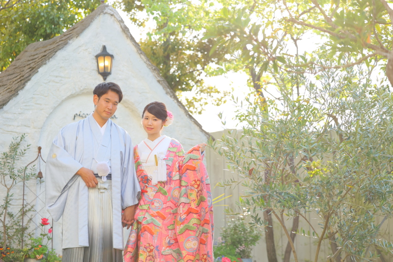 色打掛【ピンク】のご紹介✿