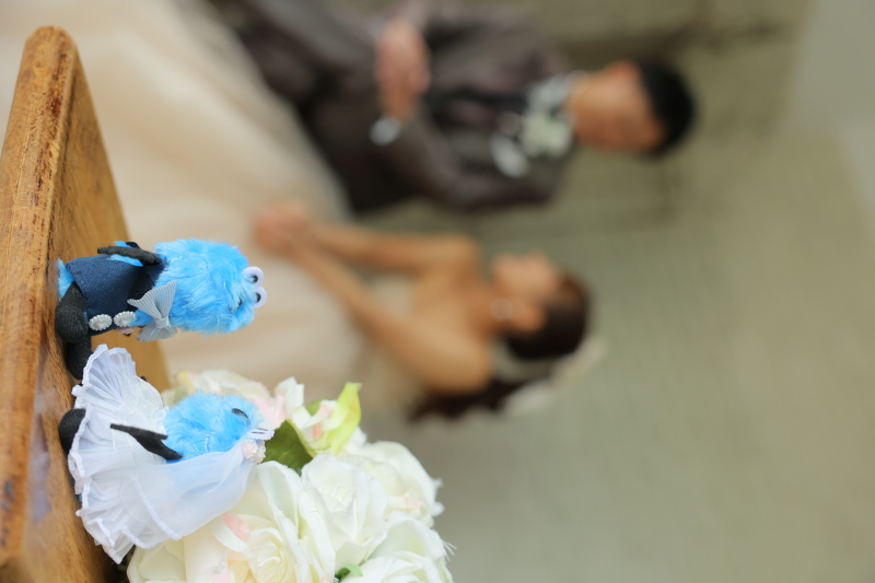 お持ち込み小物でお二人にしか残せない一枚を☆彡