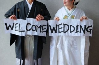 お持ち込み小物を使ったウェディングフォト❁