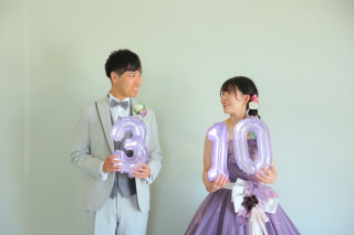 お持ち込みアイテムで特別な一枚を