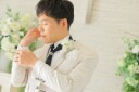 新郎様のヘアメイク