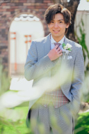 新郎のソロショット☆