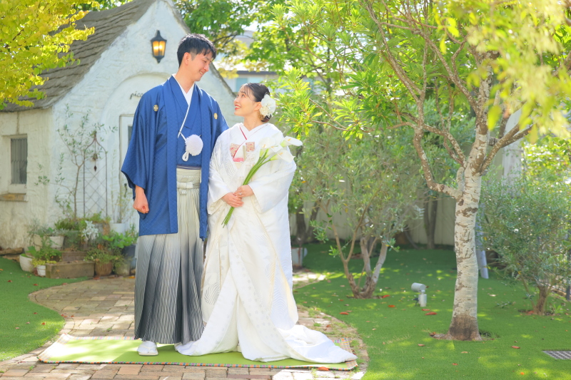 花嫁の和装ヘア シニヨンで美しい首ライン
