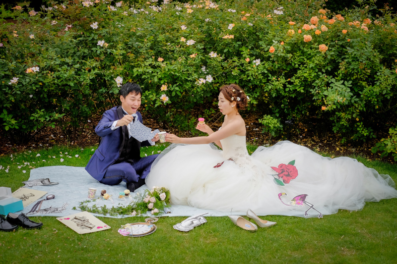 渡辺未知が撮影する憧れのロンドンでのウェディングフォトのご案内③