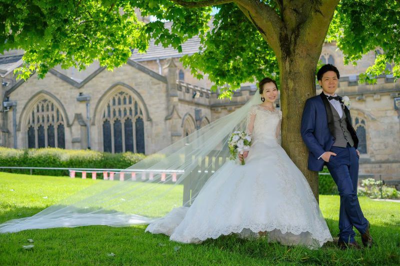 渡辺未知が撮影する憧れのロンドンでのウェディングフォトのご案内②