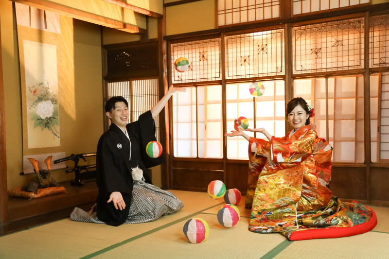 スマイルハンターの強みはお好みのロケーション撮影＋京町家「洛笑庵」の両方が叶う！