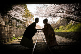 当社京町家スタジオ「洛笑庵」で全国のウェディングフォトグラファーの写真展開催！