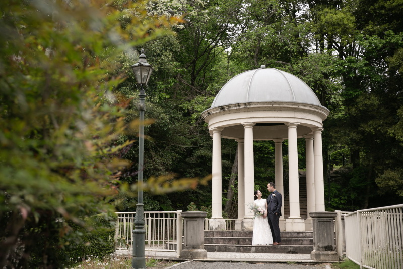 七ツ洞公園の洋装ロケーション