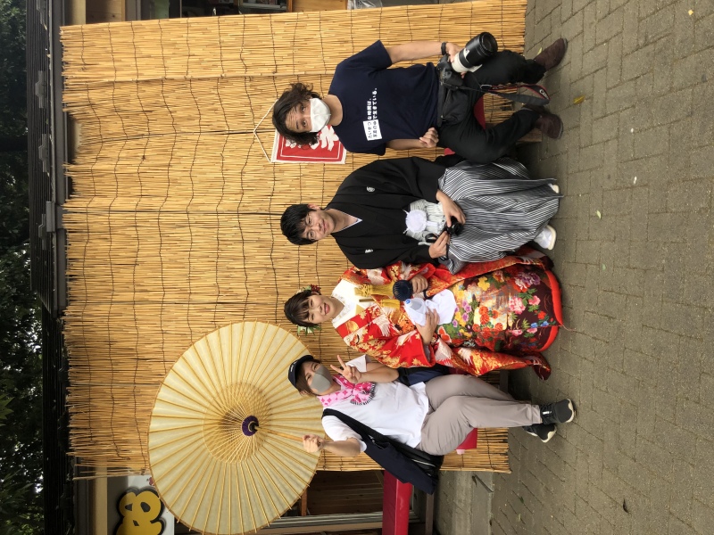 偕楽園和装ロケ