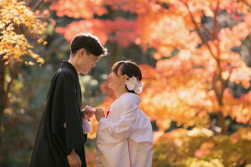 秋の紅葉ロケーション