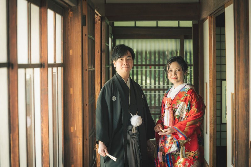 【大間野町旧中村家住宅】～レトロモダンな和装前撮り紹介～