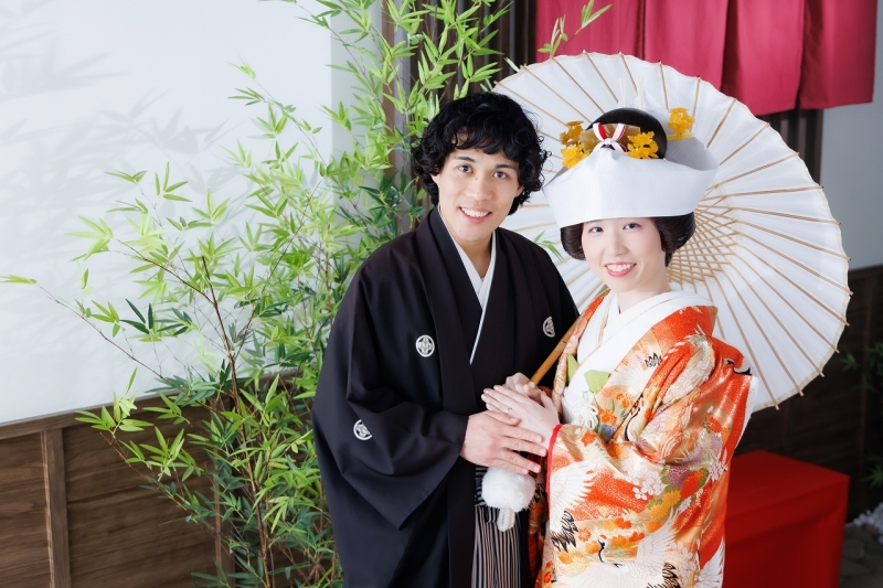 色打掛×角隠しで叶える!凛として美しい和装フォト