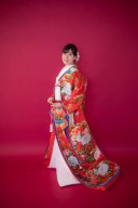 豪華な打掛