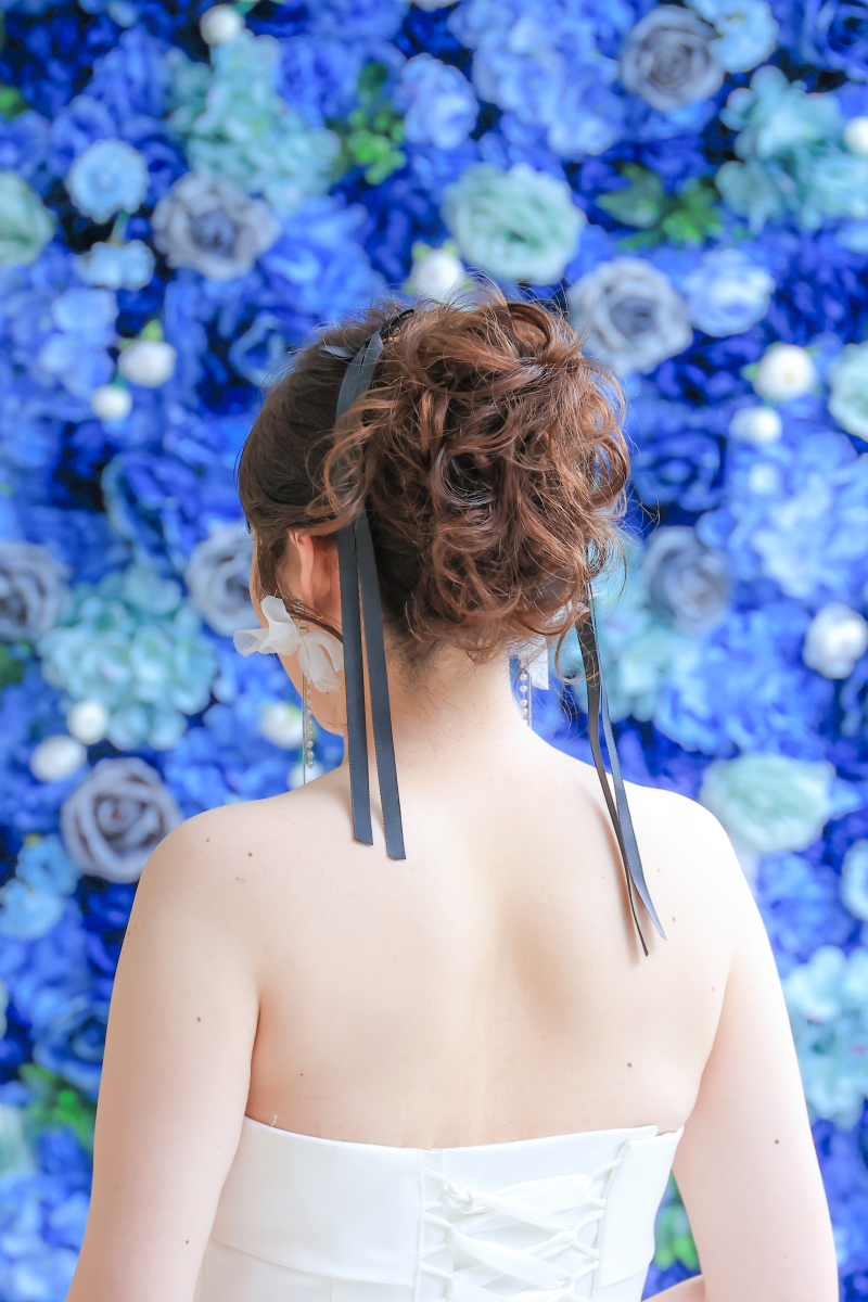 洋装ヘアスタイル♪