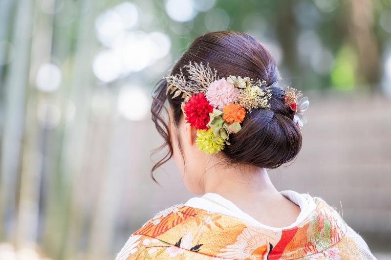 和装ヘアセットご紹介☆*: .｡. 