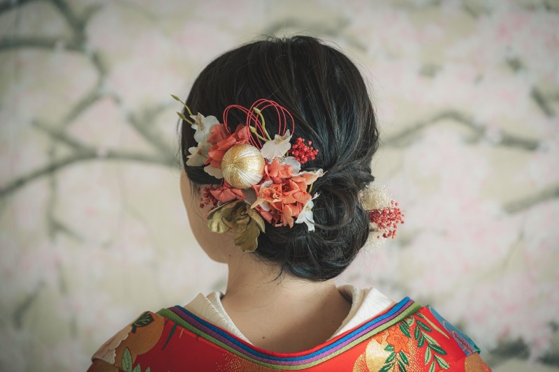 和装ヘアセットご紹介☆*: .｡. 