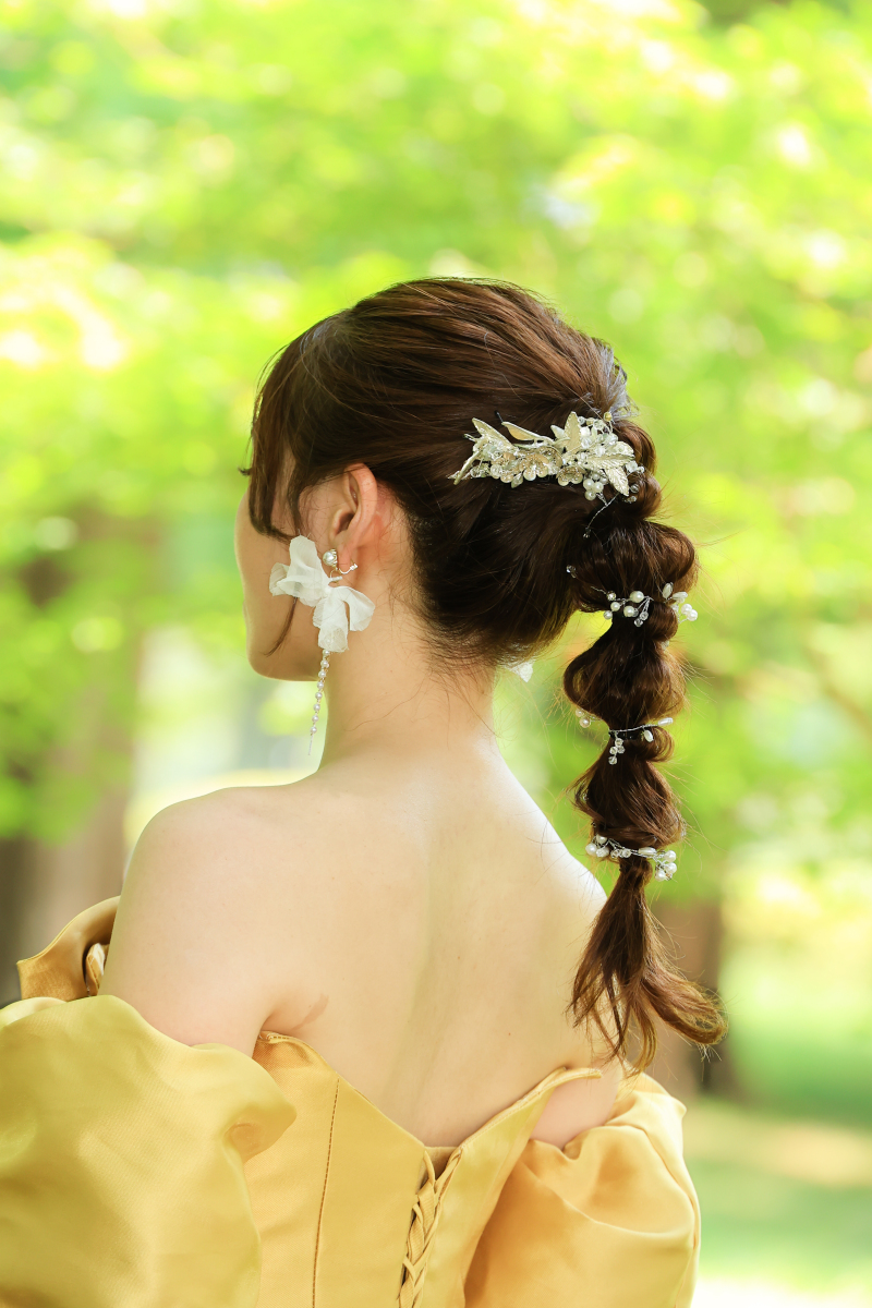 洋装ヘアスタイル♪
