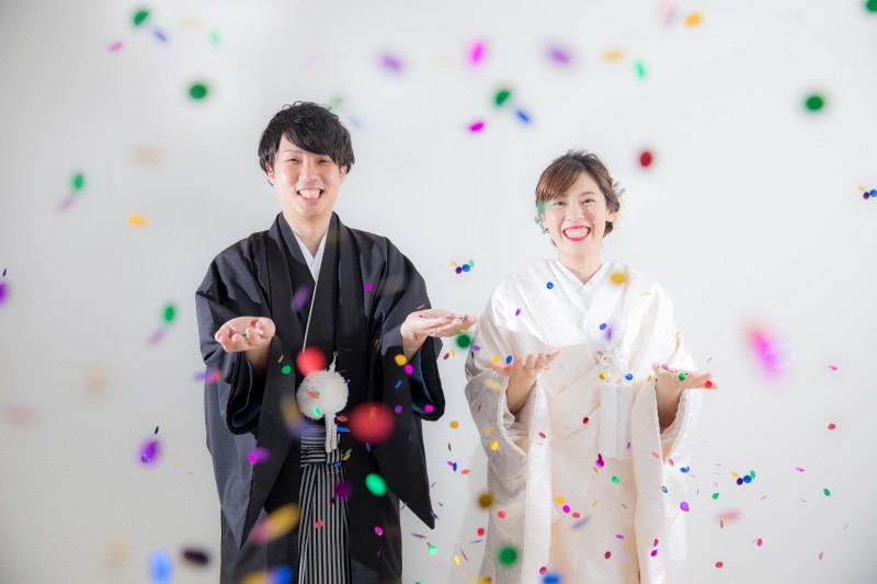 コンフェッティ大成功!
