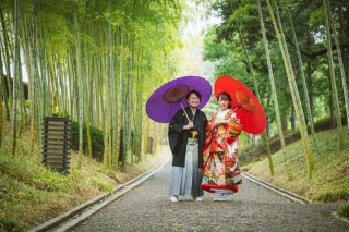 2月梅の時期撮影の様子♡