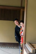 あずまやでも・・・ひょっこり（　＾&omega;＾）