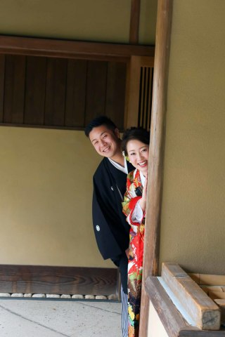 あずまやでも・・・ひょっこり（　＾&omega;＾）
