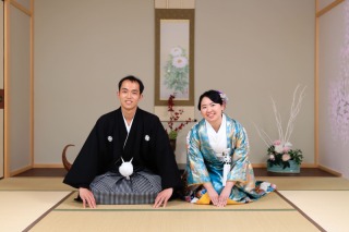 色打と白無垢でスタジオ弐点プラン