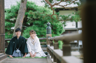 お寺でロケーション撮影☆