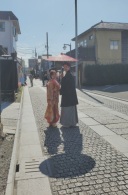 撮影中の様子をチラリ！