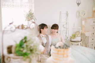 天候に左右されないスタジオ撮影!