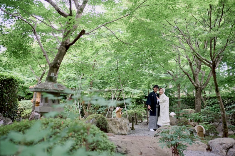 >宝徳寺で叶える四季折々の和装フォト