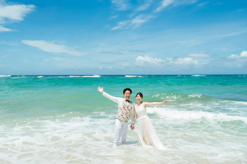 シエロイマーレのドレスをご紹介✧沖縄ウェデイングフォト