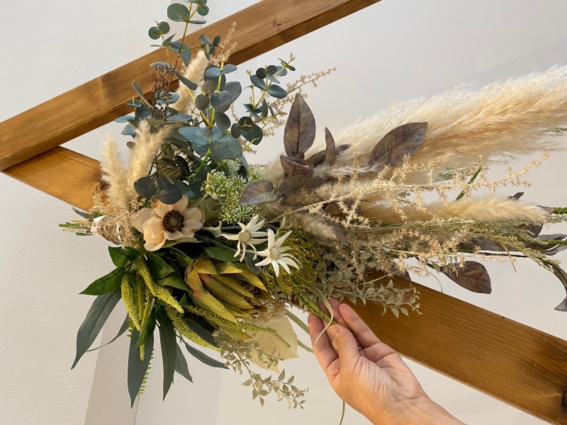 挙式を彩る植物、メンテしました!