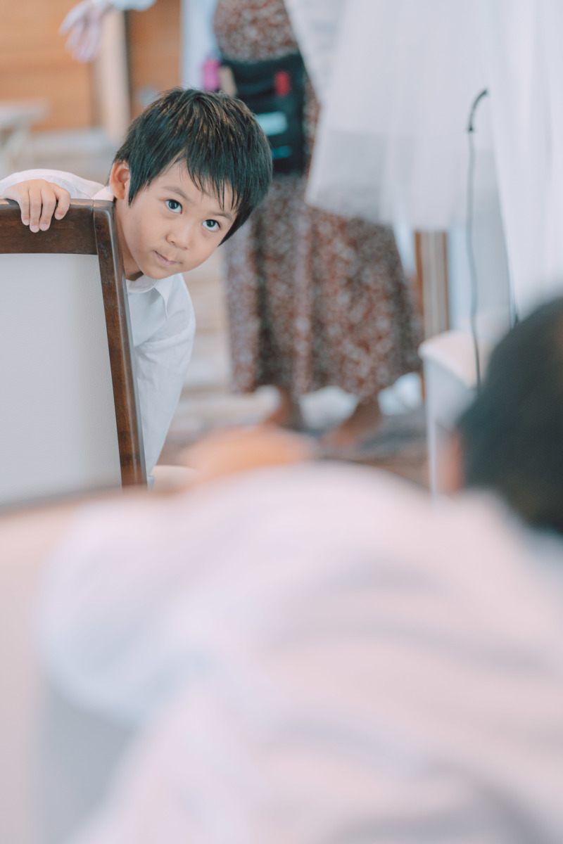 家族で過ごす素敵なフォトウェディング