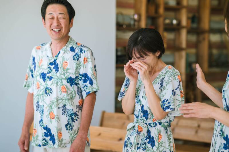 夏じゃない沖縄もこんなに素敵( ᎔˘꒳˘᎔)秋こそふたりだけのフォトウェディング