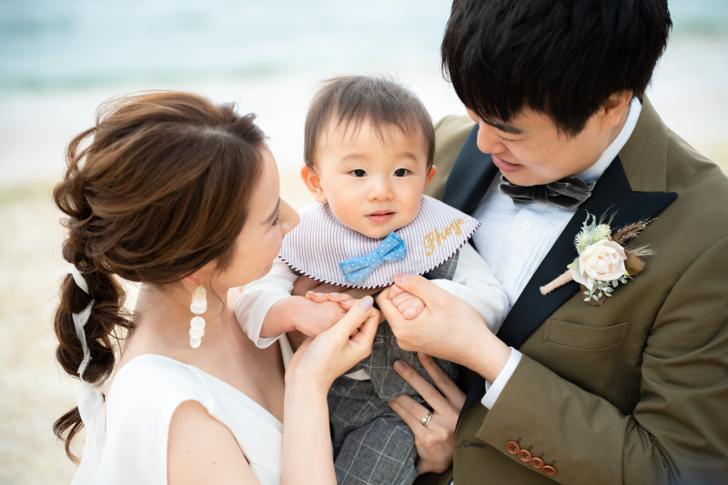 シエロなら叶う！小さいお子様のサポート付き☆ファミリーフォトの思い出づくり