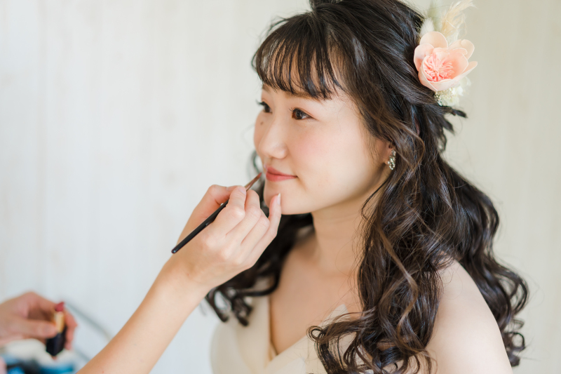 ブライスルーム、お支度の様子をご紹介！