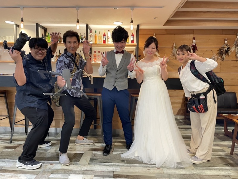 緊張から笑顔あふれるフォトへ。ステキな出会いをありがとうございました。