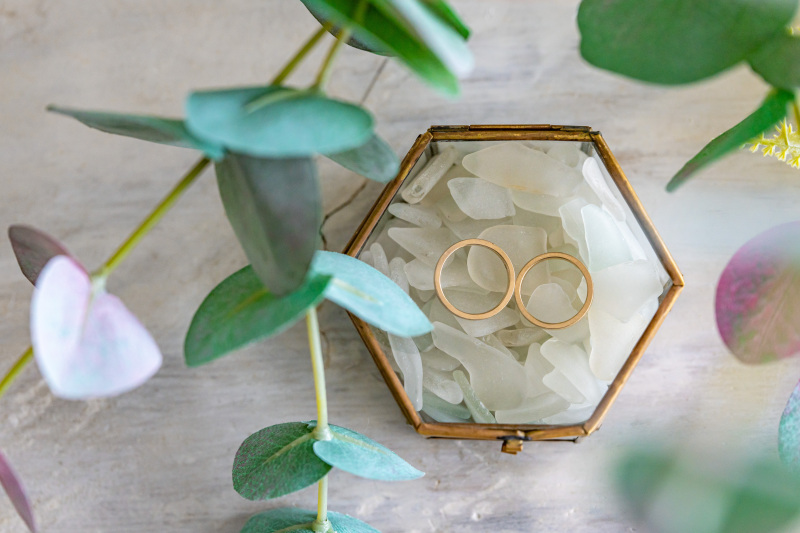 【無料オプション】プロカメラマン撮影のリングフォトも最幸の記念に！