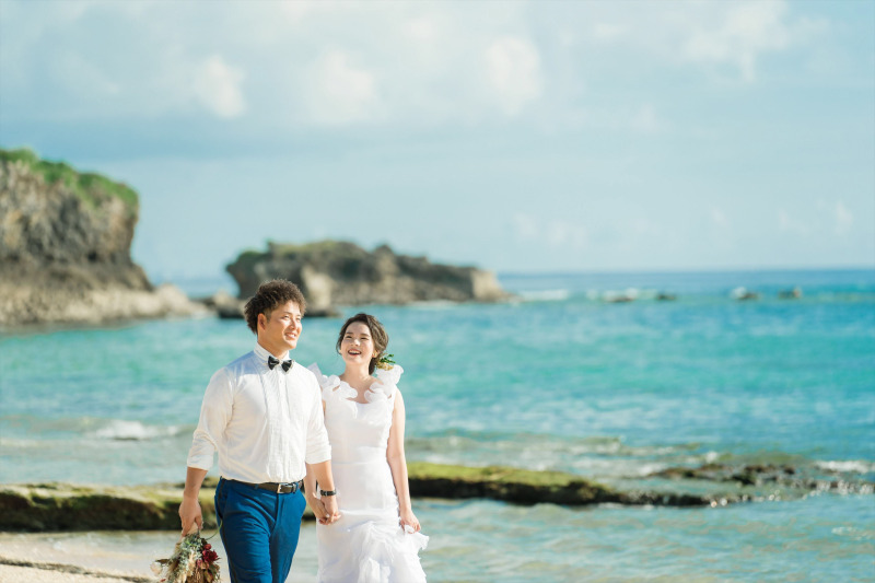 【沖縄情報ー！】世界遺産の城跡！曲線のきれいな城壁！