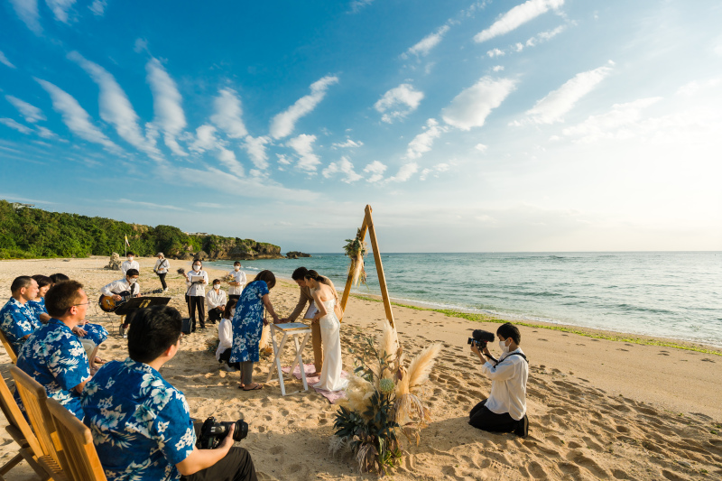 ビーチウエディング好評受付中！（Casa Al Mare）