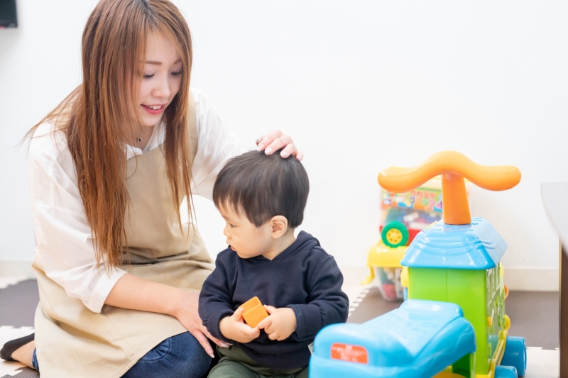 【お子様連れも安心】ベビーシッターも手配可能です。