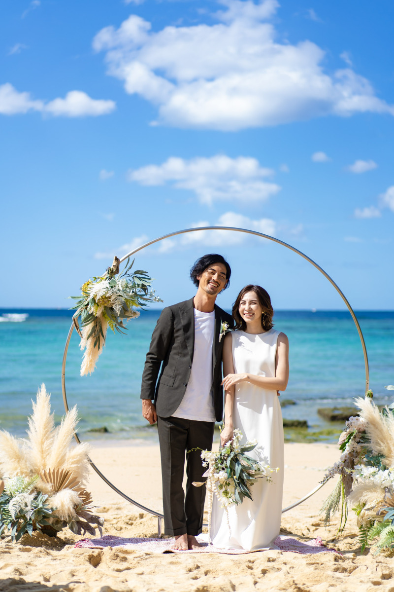 ビーチウエディング好評受付中!(Casa Al Mare)