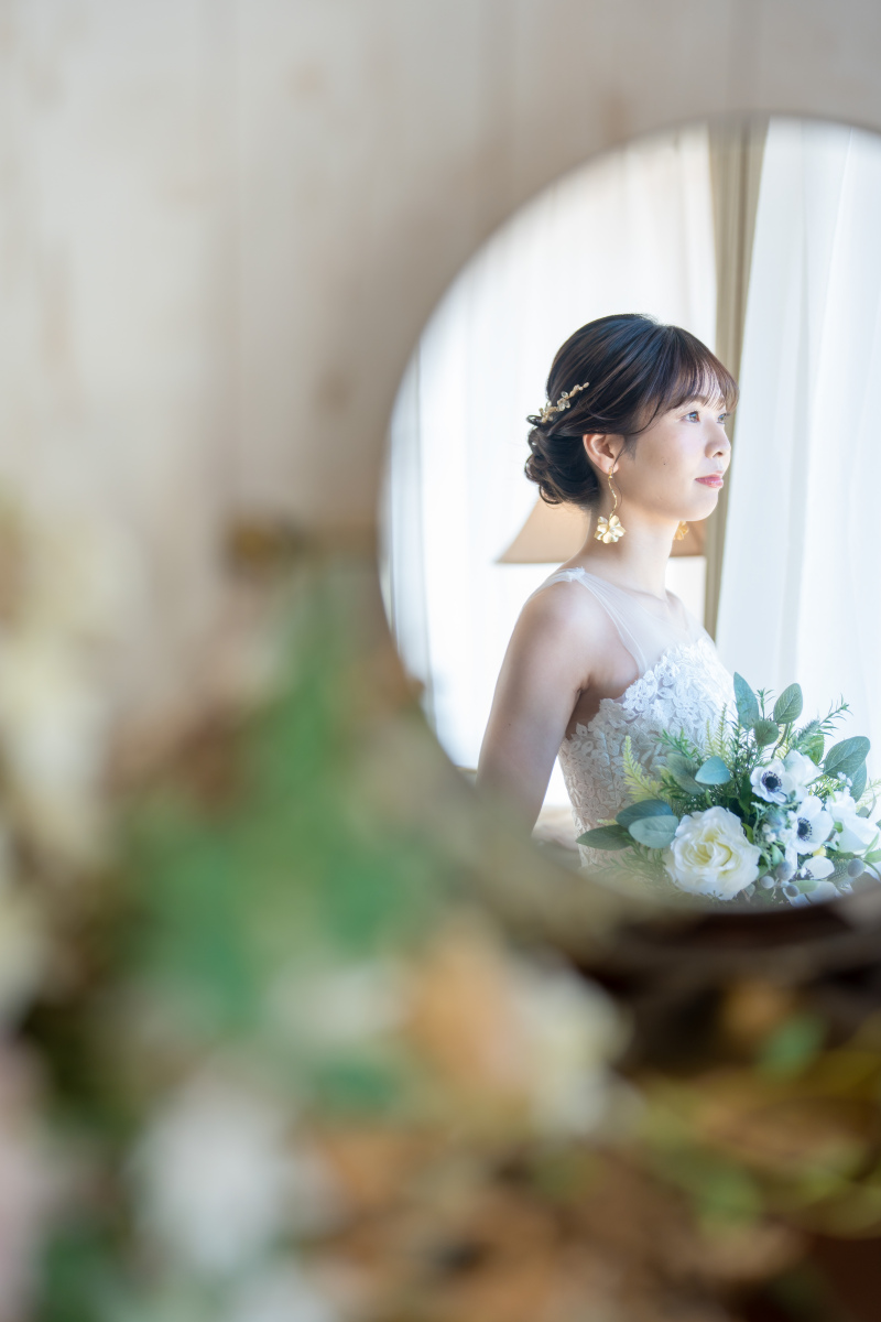 花婿さまのお仕度風景撮影