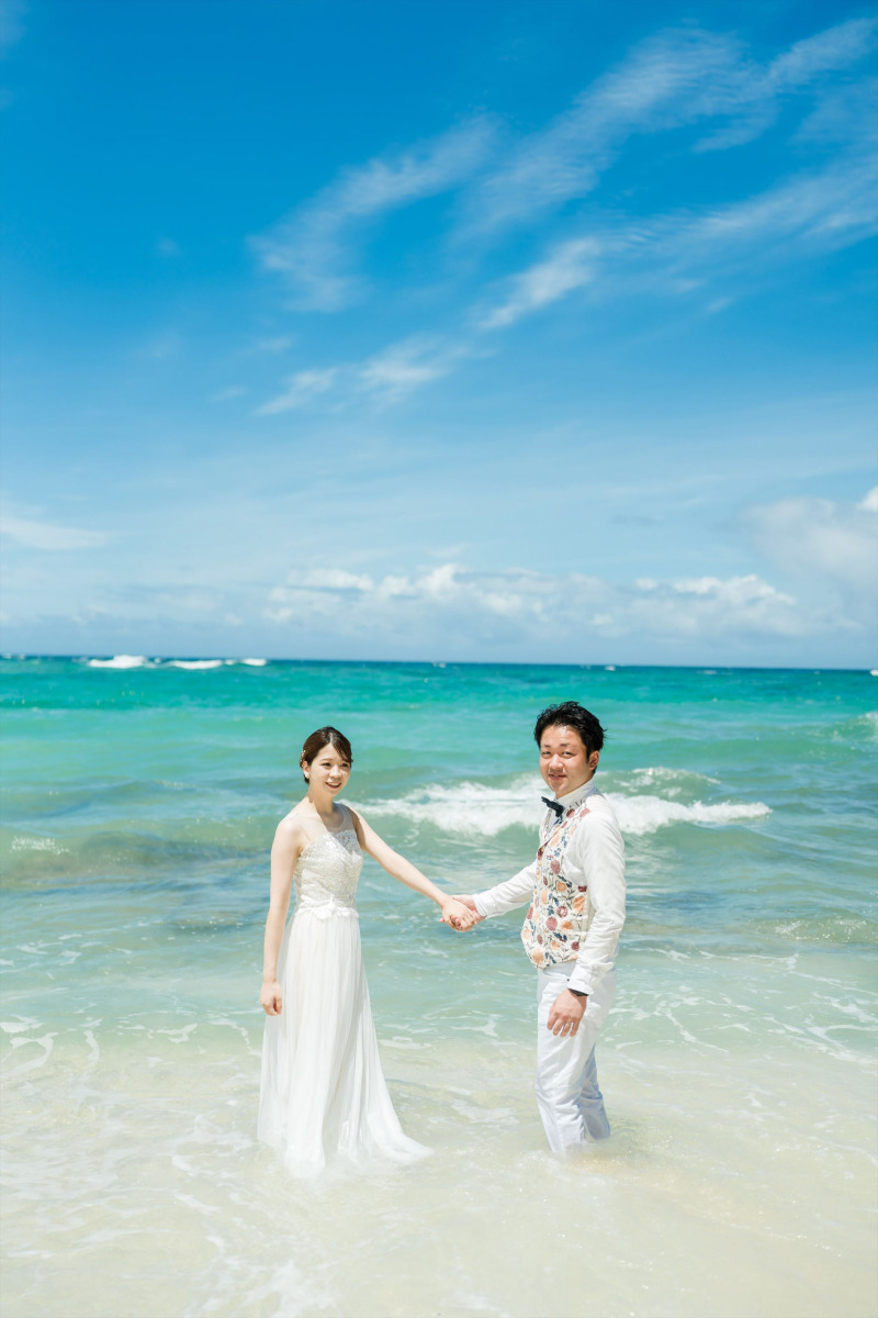 シエロイマーレのドレスをご紹介✧沖縄ウェデイングフォト