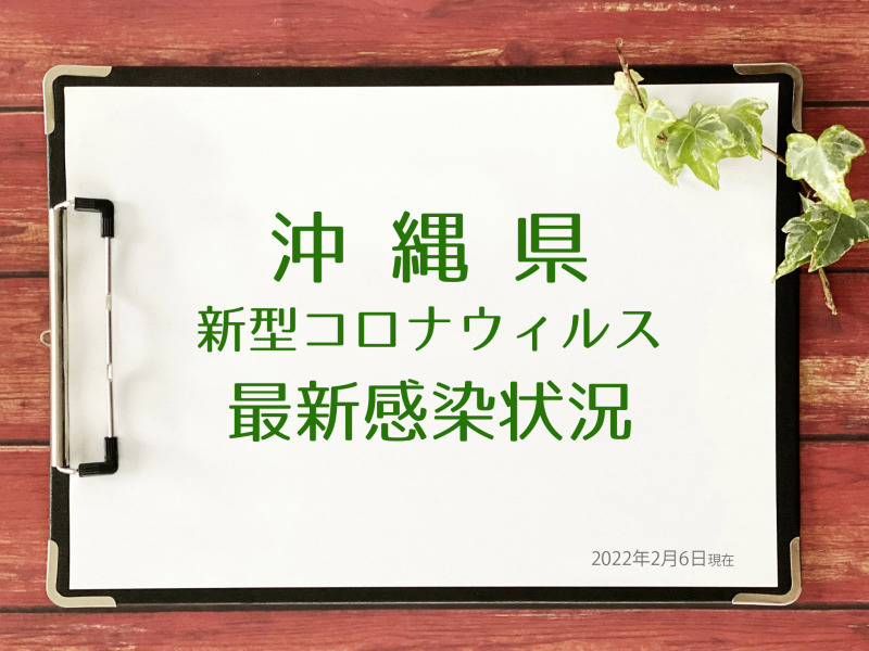 沖縄県の最新感染状況お届けします✲