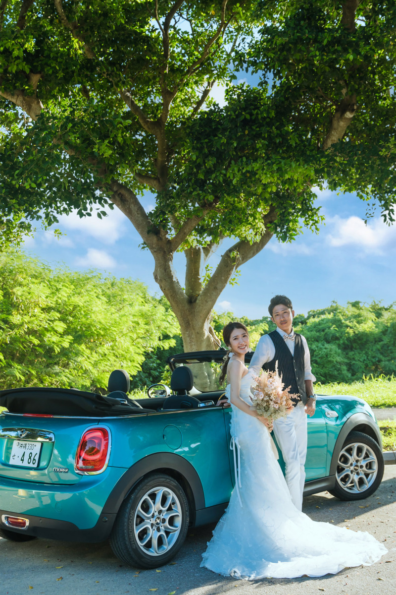Mini Cooper(オープン)で撮影!《いまだけ》限定プランのご紹介です♪
