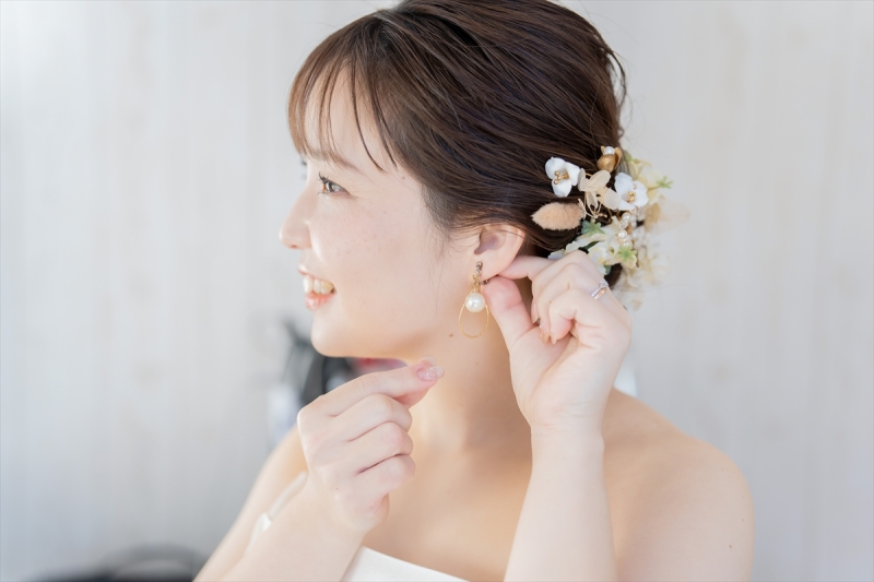シエロ広報担当が教える♡花嫁コーディネートのコツ!スタイルアップドレスWD012