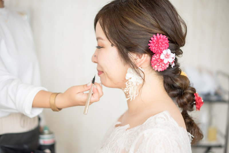シエロイマーレのお支度部屋は新郎新婦それぞれにご準備しています!
