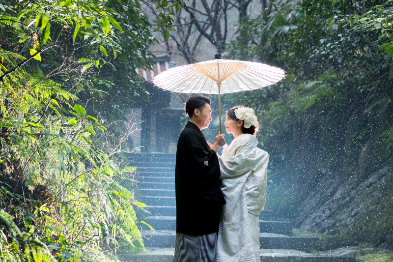 雨の日のお写真