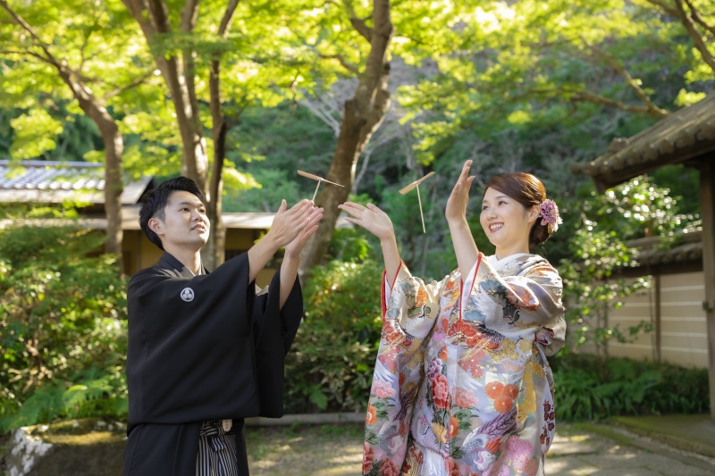 和装前撮りにぴったり!なお持ち込み小物